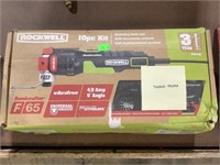 Rockwell 10 piece kit oscillating multi tool