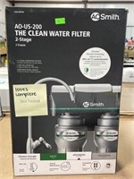 A.O. Smith the clean water filter 2 stage