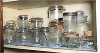 Clamped Top Jars and Canisters