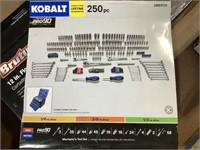 Kobalt 250 piece mechanics tool set missing 13