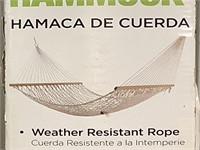 Key west rope Hammock 4.7 x 12