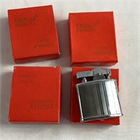 4 vintage unused Excello shurlite Lighter