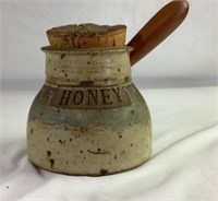 Wally Smith Pottery honey pot