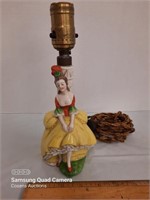 Vintage Figurine Lamp. c1940's