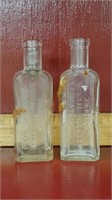 Pair of early Kingston bottles.