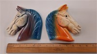 Wall-mount decorative Horse heads.