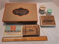 Early Vintage Product Containers