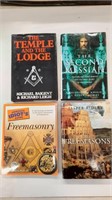 Freemasonry related. Four hardcover volumes.