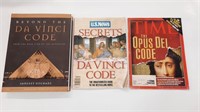 Da Vinci Code, Opus Dei related, three vols.