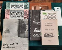 London, Ontario History related. Seven volumes.