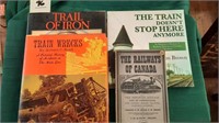 Train and Railway related, 4 volumes
