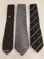 Ties incl. Remembrance & Masonic.
