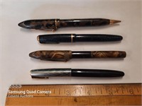 Fountain Pens and Combo Fountain pen and pencil