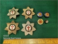 Collection of Red Cross Pins