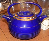 Vtg Cobalt Hall Twinspout Tea Master Teapot