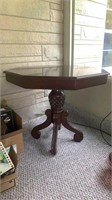 Small Table with Decorative Legs and Feet