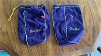 2 Crown Royal Bags