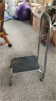 Step Stool with Hand Rail