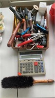 Tools, Calculators, Cleaning Brushes and Claps