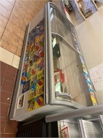 7' freezer frozen retail ice cream display