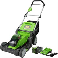 Greenworks 40V 17-Inch Cordless Lawn Mower