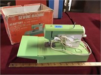 Crystal portable electric sew machine