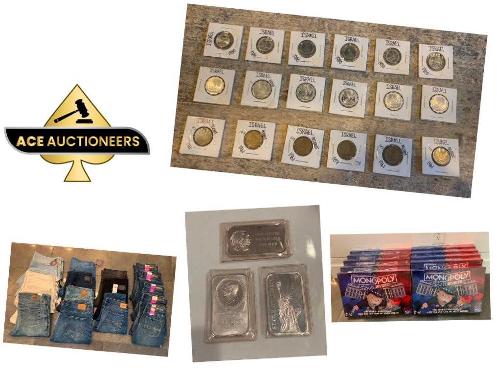 TONS OF BRAND NEW RETAIL GOODS + PRECIOUS GOLD, SILVER ETC