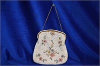 Vintage Hand Beaded in France Collectible Purse