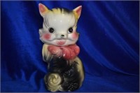Vintage "Fluffy The Cat" Cookie Jar by American..