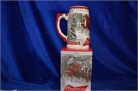 New in Box 38th Anniversary Budweiser Beer Stein
