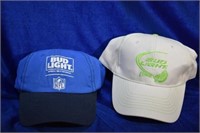 2 New Bud Light / Bud Light Lime Base Ball Caps