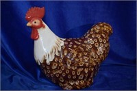 Large Ceramic Rooster Decor Piece