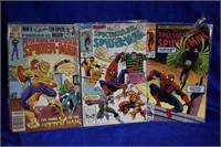 3 Vintage Spider-Man Comis