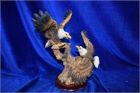 Double Eagle Resin Statue 10 1/2" x 8 1/2"