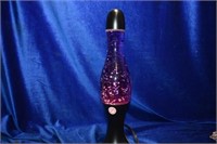 Purple Glitter Laua Style Lamp Works