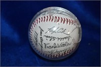 Signed Baseball (Made in China) in Plastic Case