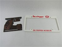 Coca-Cola Printer's Plate Plate &Dr Pepper Lic