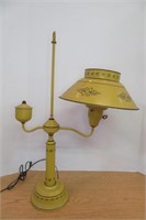 Vintage Metal  Lamp 26.5" high
