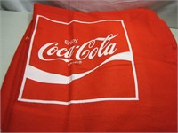 Vintage Faribo Coca-Cola Throw Blanket