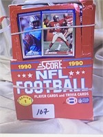 1990 NFL Football and trivia cards