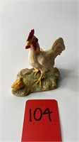 Lowell Davis Chicken and Chick w/ Feeder