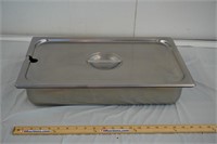 Full Sized Steam Pan "Stainless" Pan Cover