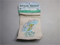 New Russ Re-Usable Troll Snack Sacks