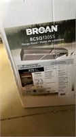 Broan 30” stainless steel range hood