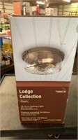Lodge Collection Ozark 13.75 In Ceiling Light