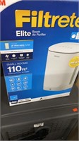 Filtrete elite room air purifier small rooms 110