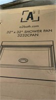 A2bath 32”  x 32” shower pan