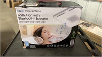 Home Networks Bath Fan with Bluetooth Speaker