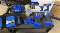 Kobalt Tool Combo USED charger & Battery