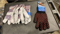 1 Grilling Glove and Work Gloves